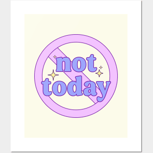 Not today BTS Posters and Art